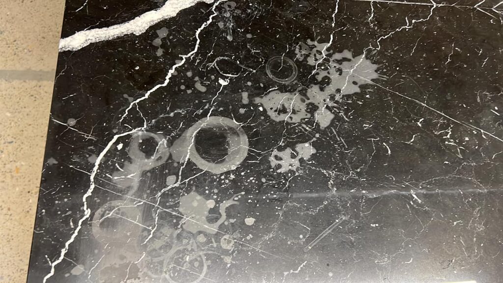 marble stains