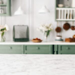 kitchen marble countertop with natural stone sealer