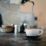 countertop at coffee shop