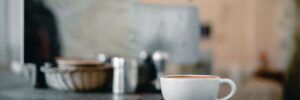 countertop at coffee shop