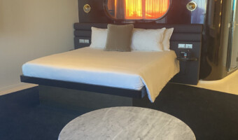 cruise ship bedroom table
