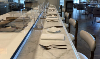marble Restaurant counter